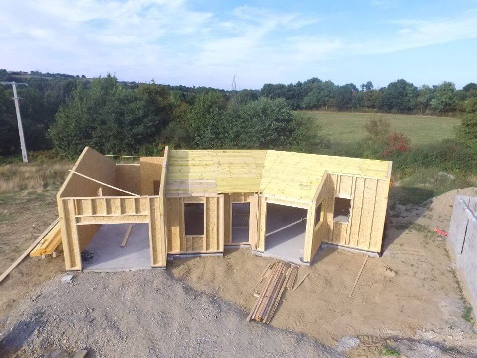 Construction de maison en Ossature Bois à Saint Mars La Réorthe