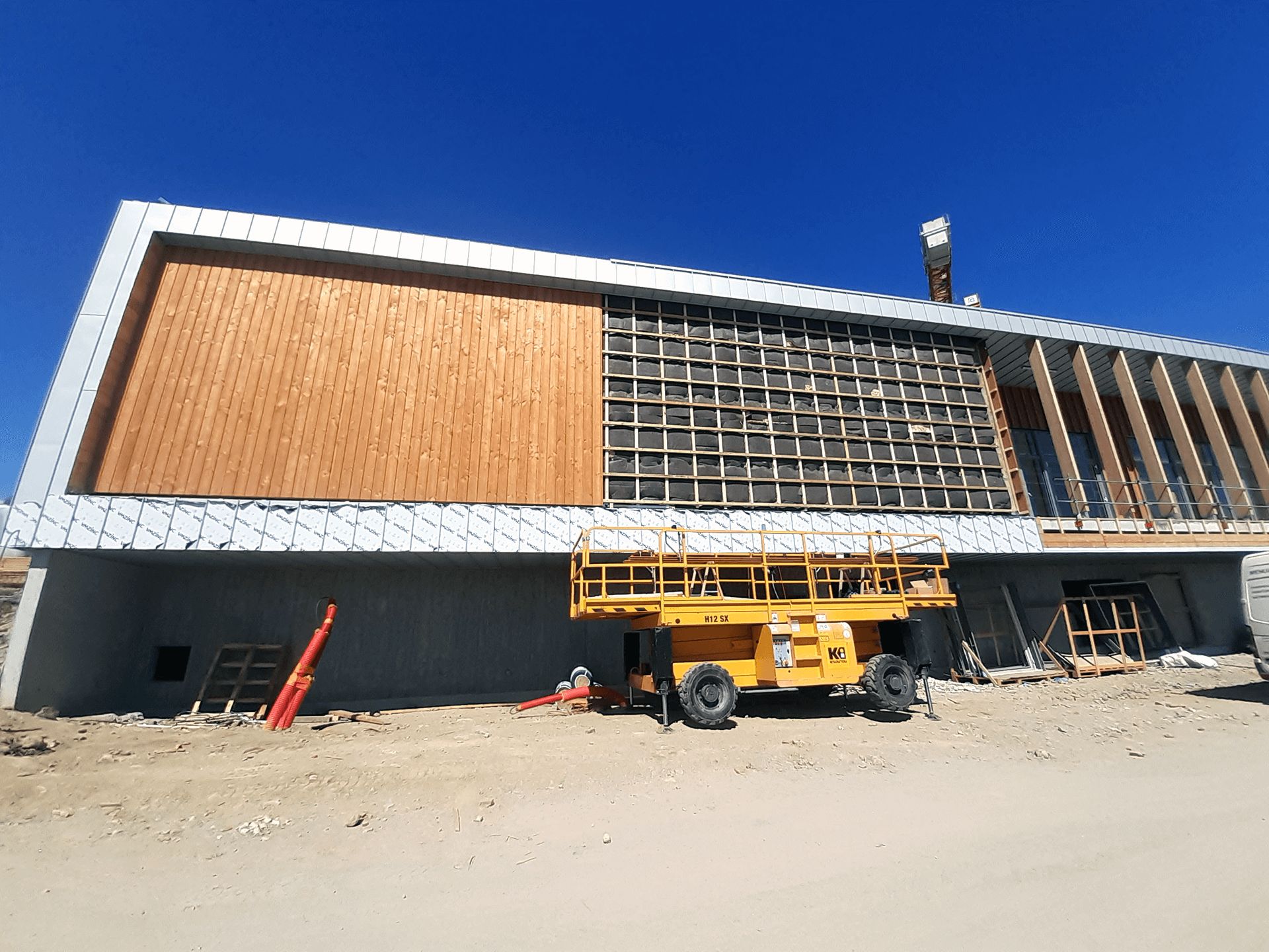 Construction de maison en Ossature Bois à Saint Mars La Réorthe